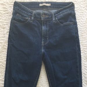 Levi's high rise 721 skinny jeans
